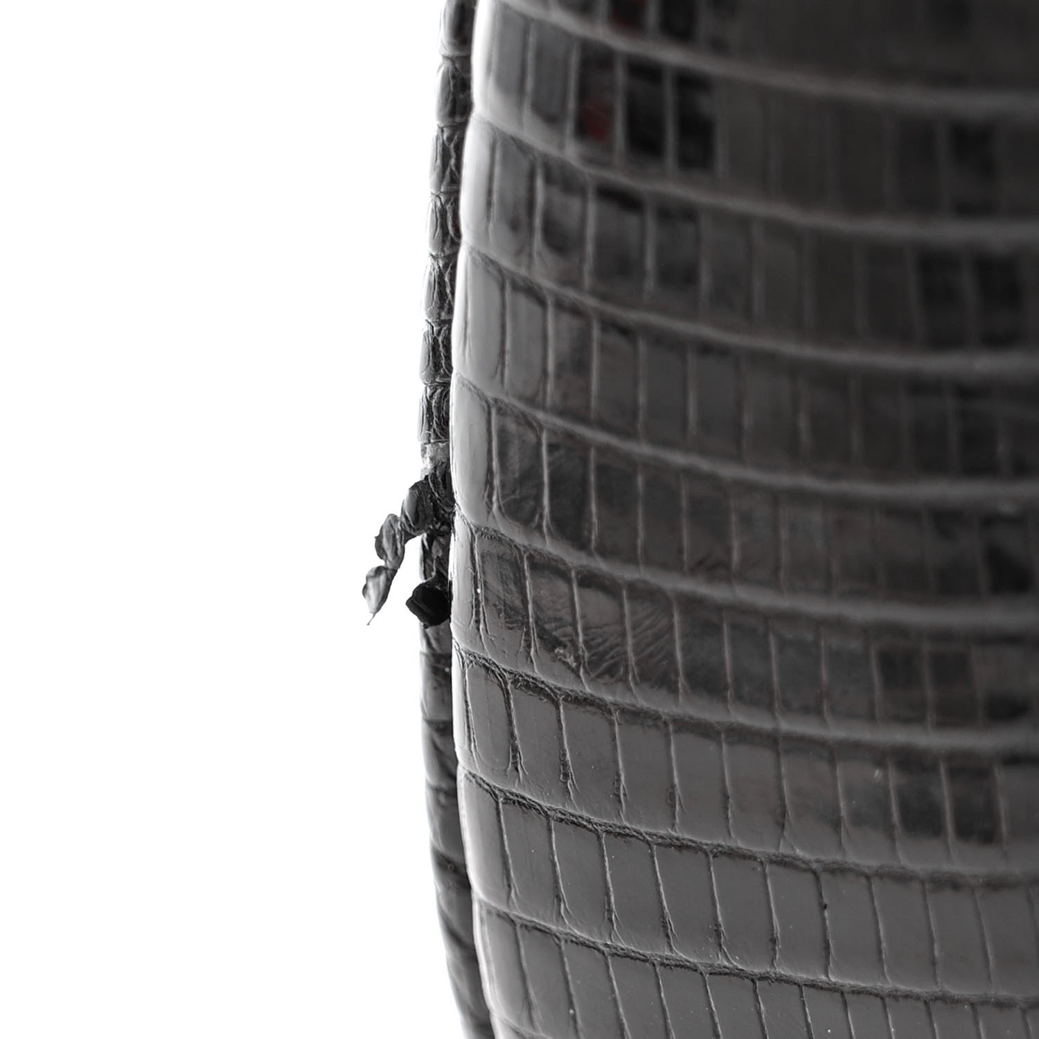 Gucci Lizard Sequin GG Monogram Mini Jackie 1961 Hobo Black White 11 of 12