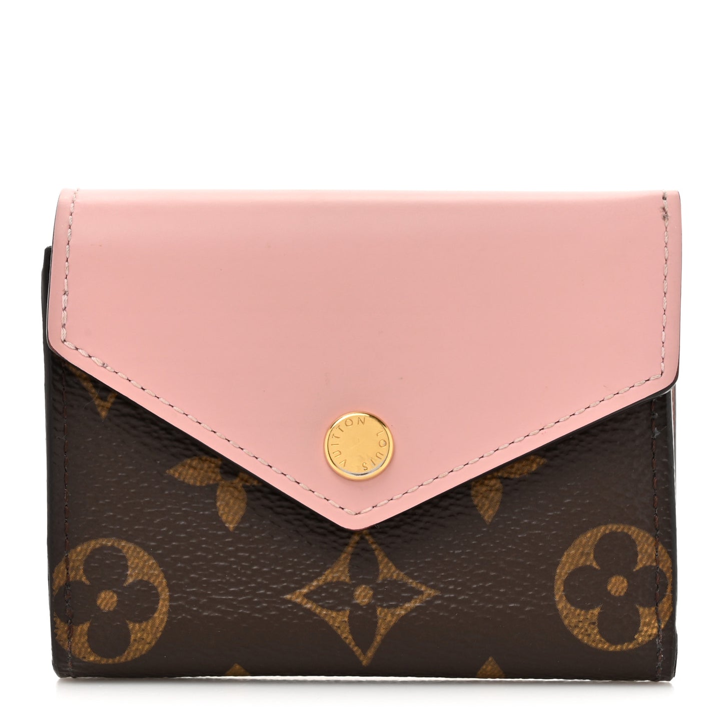 Monogram Zoe Wallet Rose Ballerine