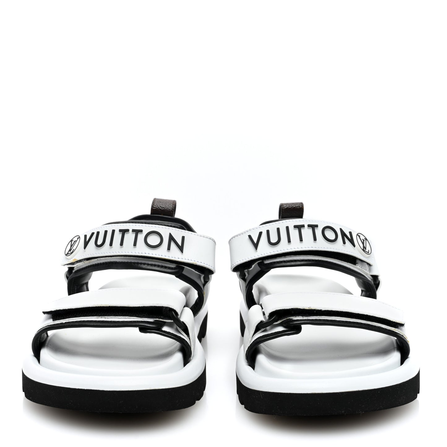 Calfskin Pool Pillow Flat Comfort Sandals 39 White