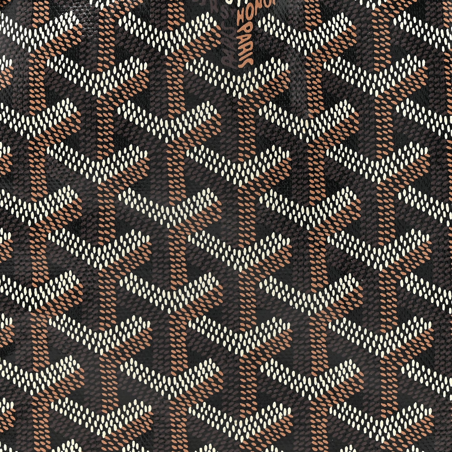 Goyardine Reversible Mini Anjou Black
