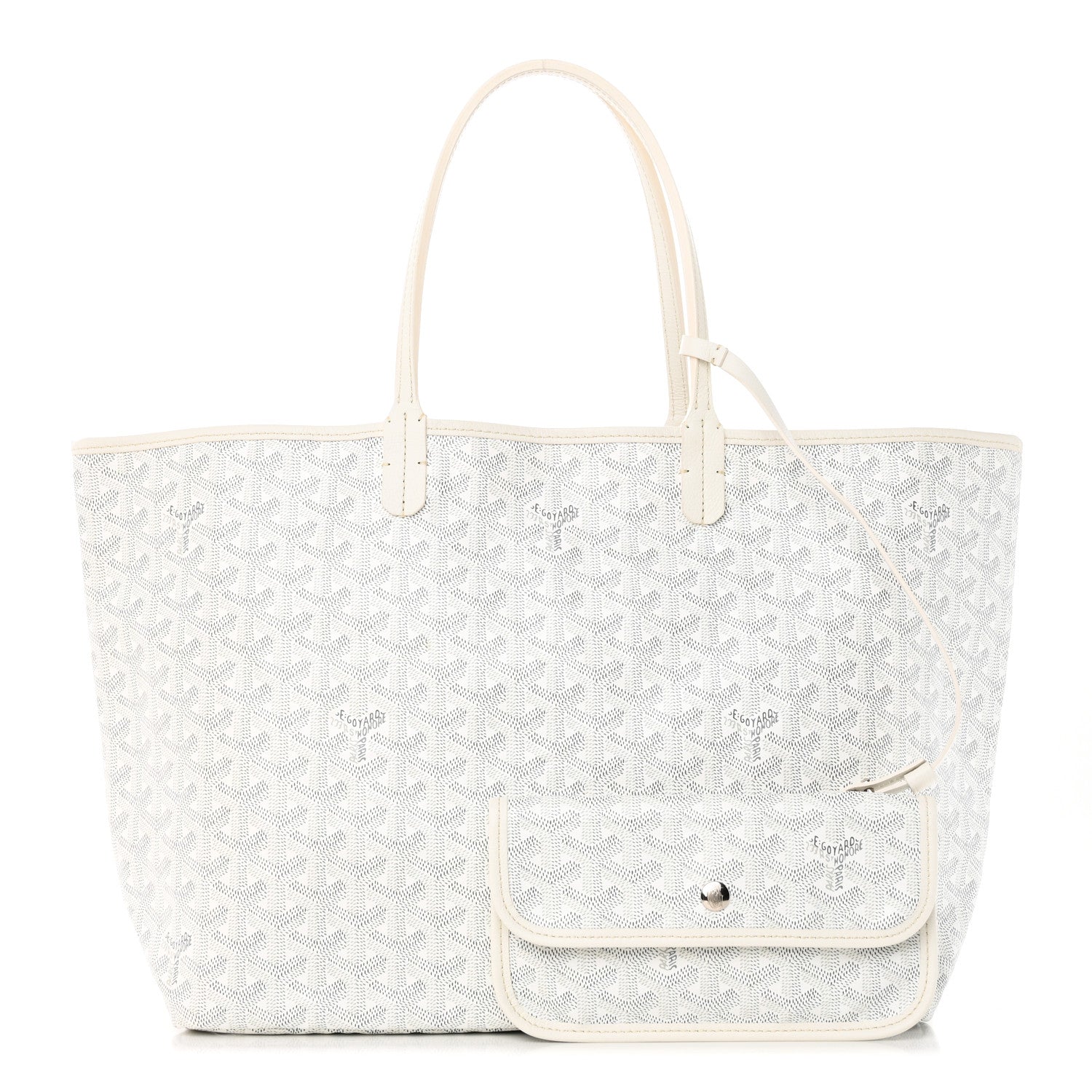 Goyard Goyardine Saint Louis PM White 1 of 9