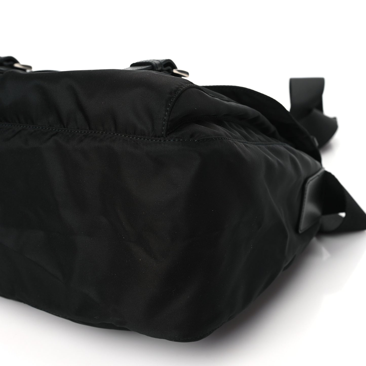 Nylon Vela Sport Messenger Bag Black
