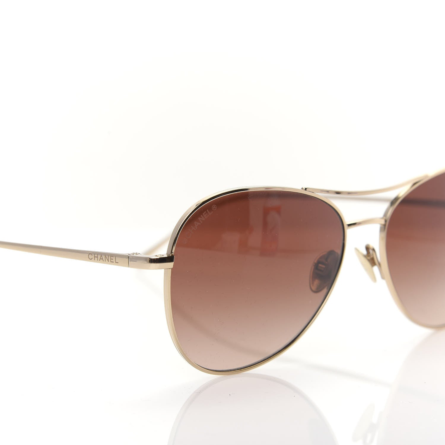 Chanel Sunglasses 4259-T Gold 7 of 8
