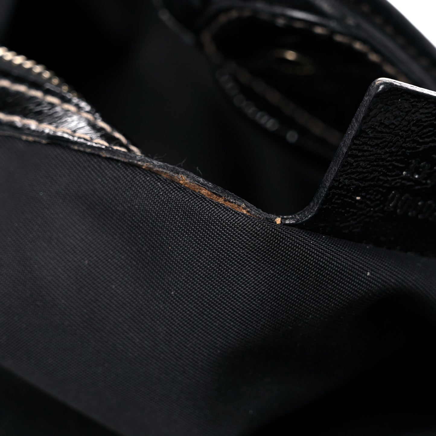 Patent Medium Pelham Shoulder Bag Black