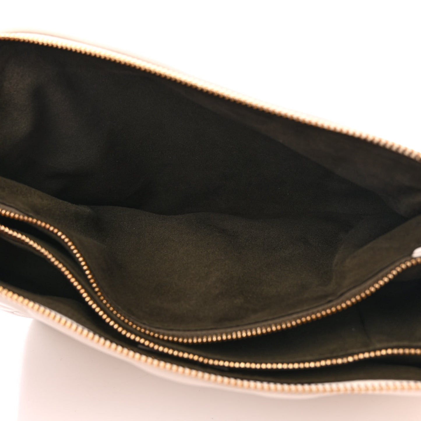 Lambskin Embossed Monogram Coussin PM Beige Cream