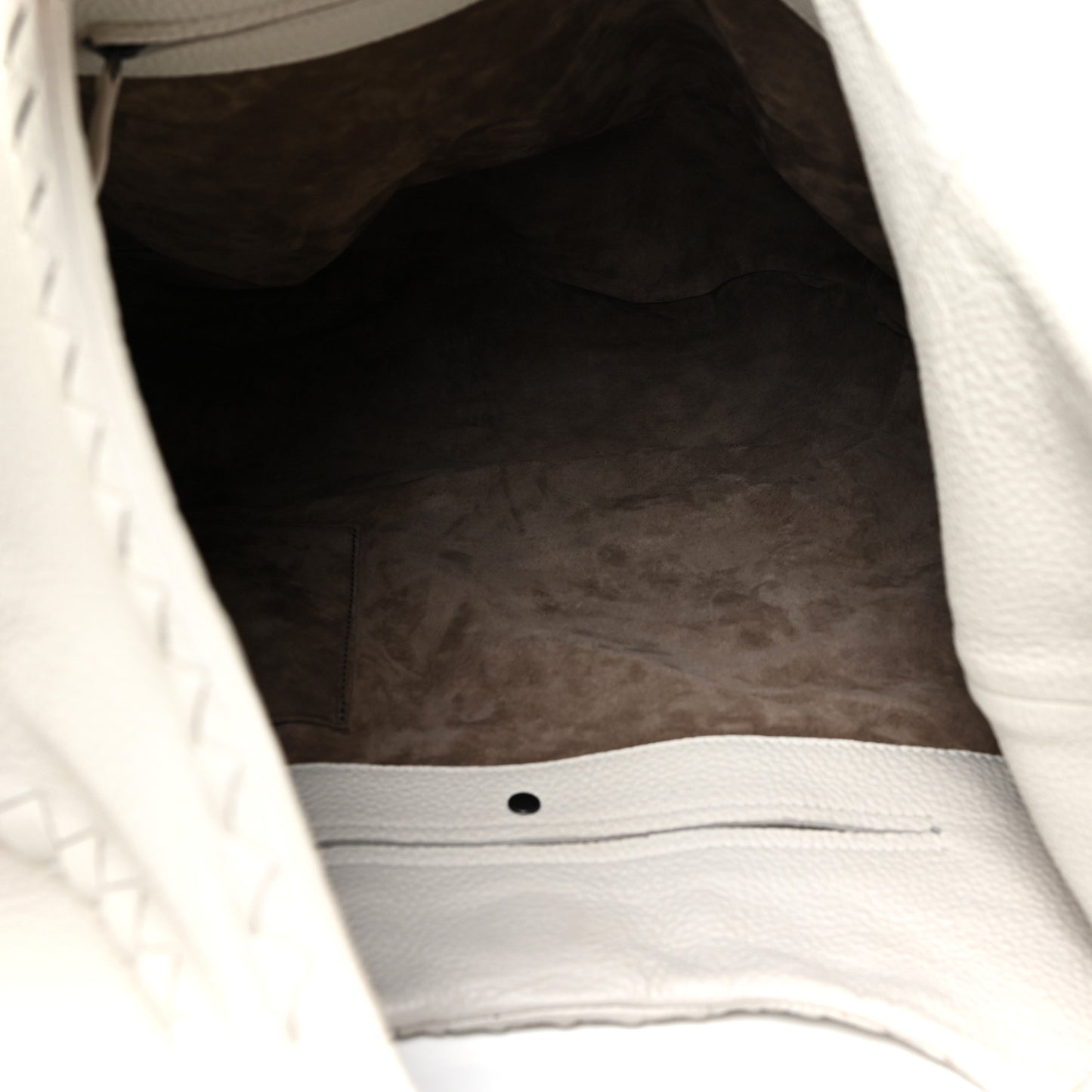 Cervo Deerskin Large Hobo White