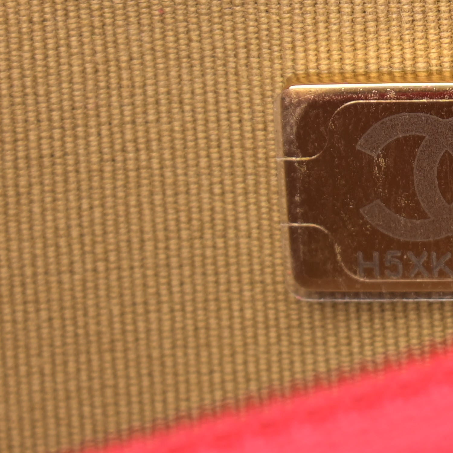 Chanel Lambskin Quilted CC Pearl Crush Wallet on Chain WOC Red 7 of 12