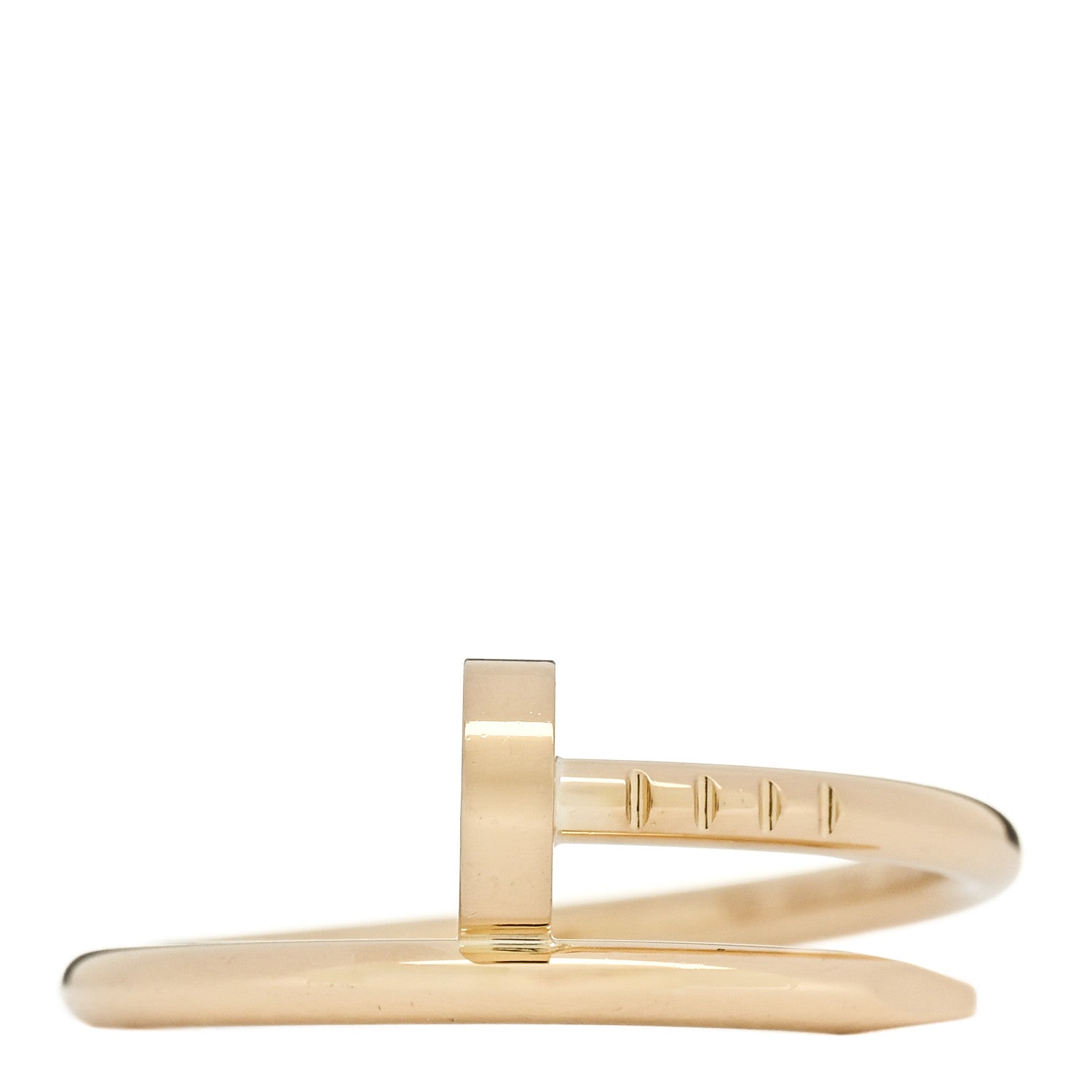 Cartier 18K Yellow Gold Small Juste Un Clou Ring 52 6 1962758