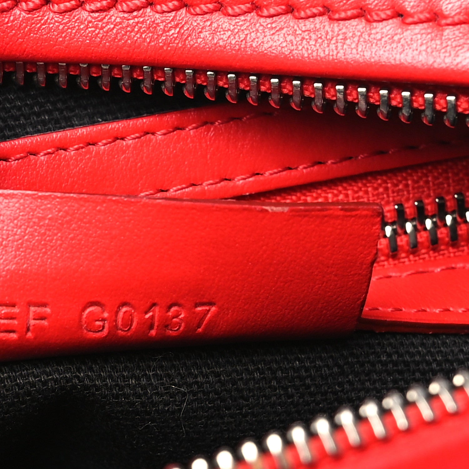 Givenchy Calfskin Mini Pandora Red Black 7 of 10