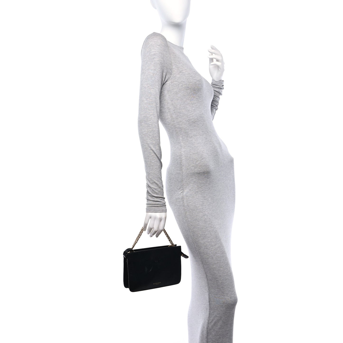 Sugar Goatskin Cross 3 Crossbody Bag Black