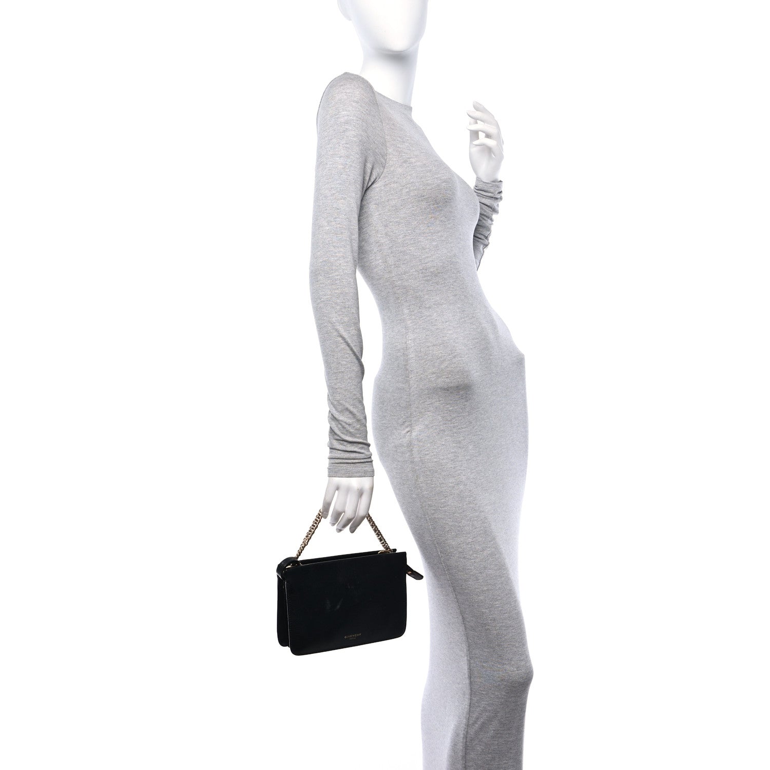 Givenchy Sugar Goatskin Cross 3 Crossbody Bag Black 2 of 10