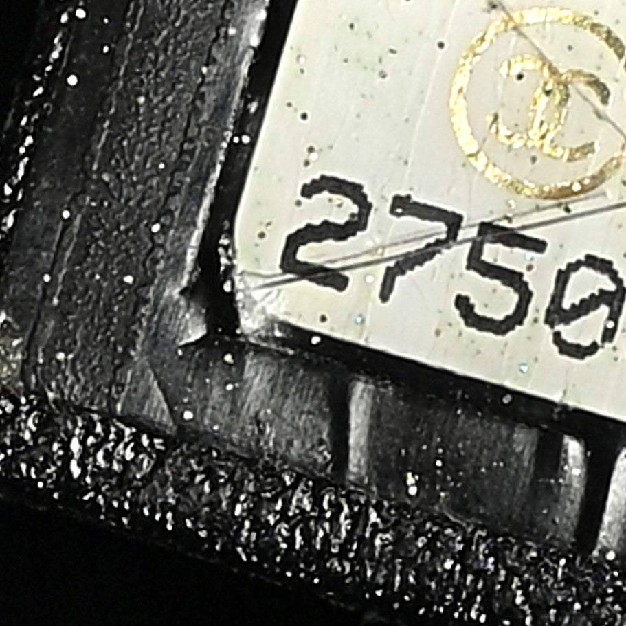 Crumpled Glazed Lambskin Quilted Waist Bag Fanny Pack Black