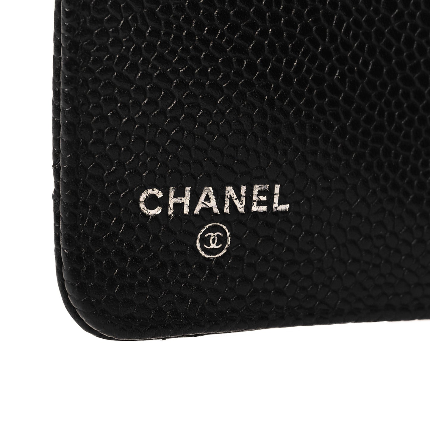 Caviar Quilted Agenda Cover Black