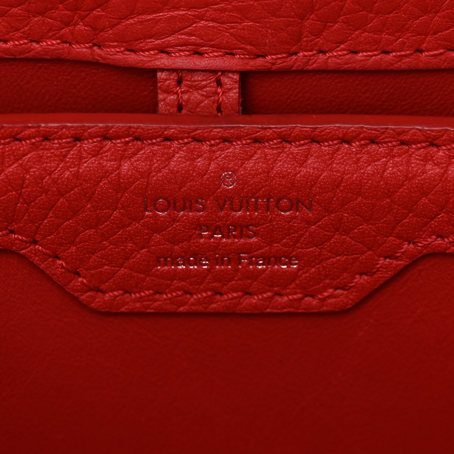 Taurillon Capucines BB Rubis