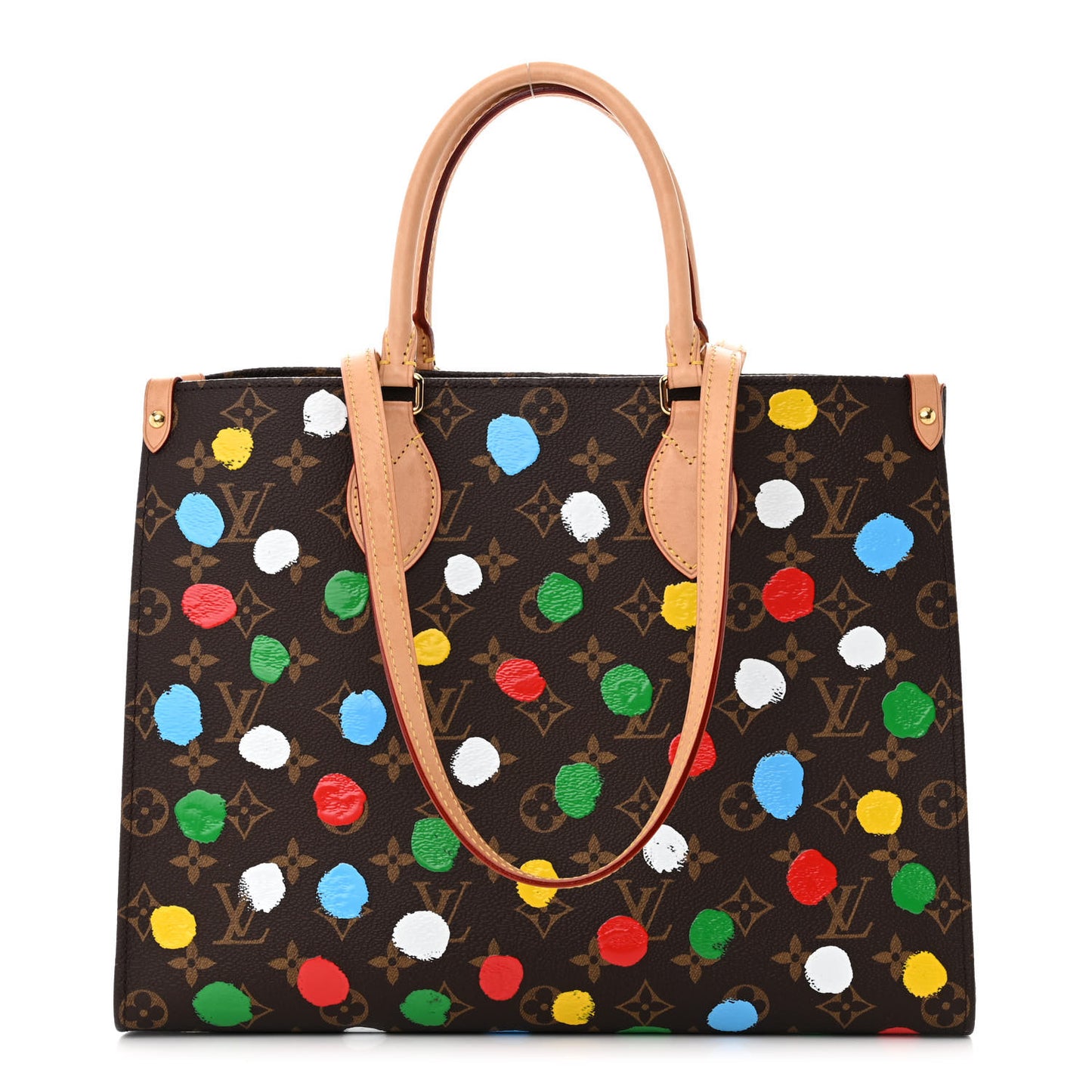 LV X YK Monogram Onthego MM Multicolor