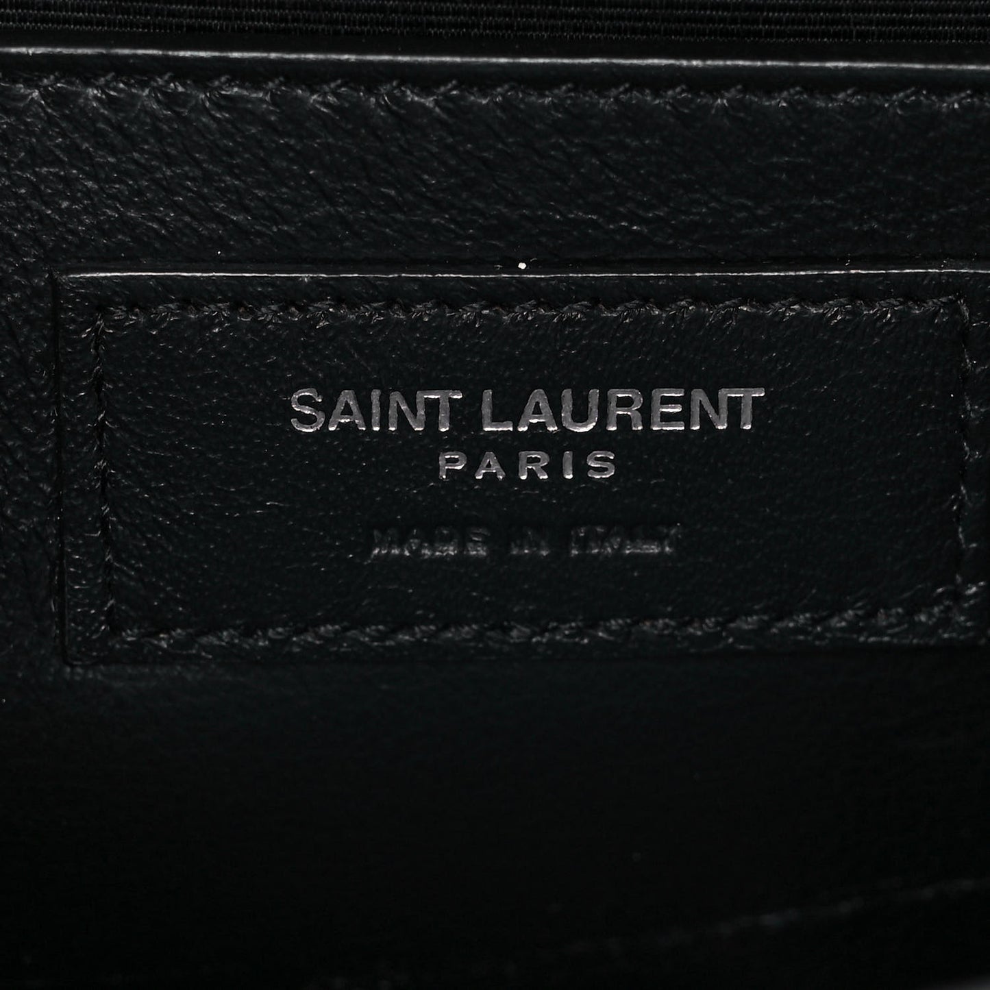 Grain De Poudre Small Monogram Kate Satchel Black