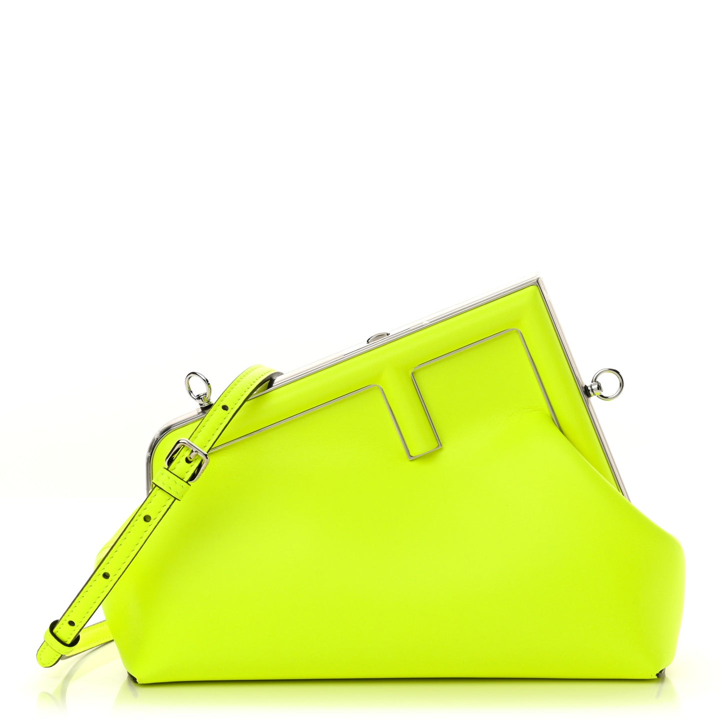 Shiny Nappa Small Fendi First Fluo