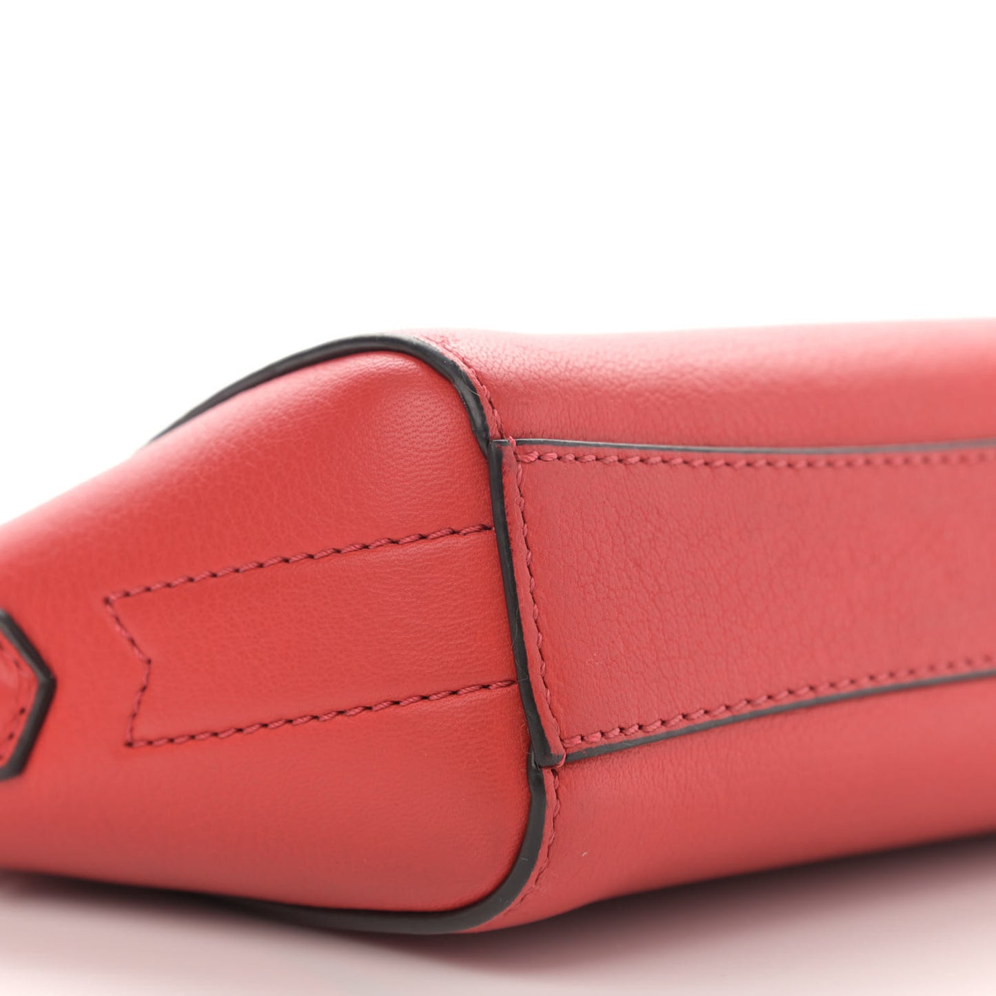 Sugar Goatskin Nano Antigona Light Red
