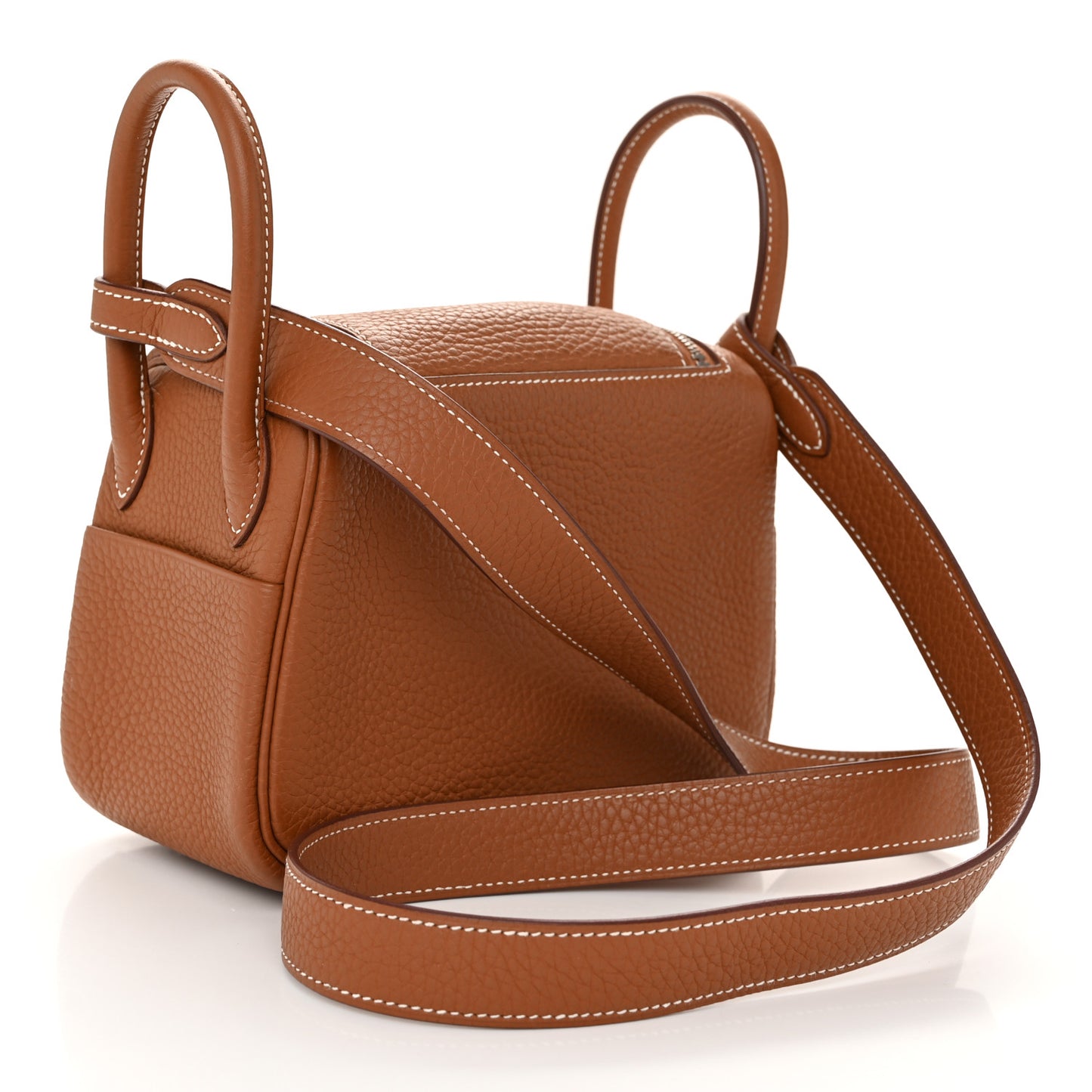 Taurillon Clemence Mini Lindy 20 Gold
