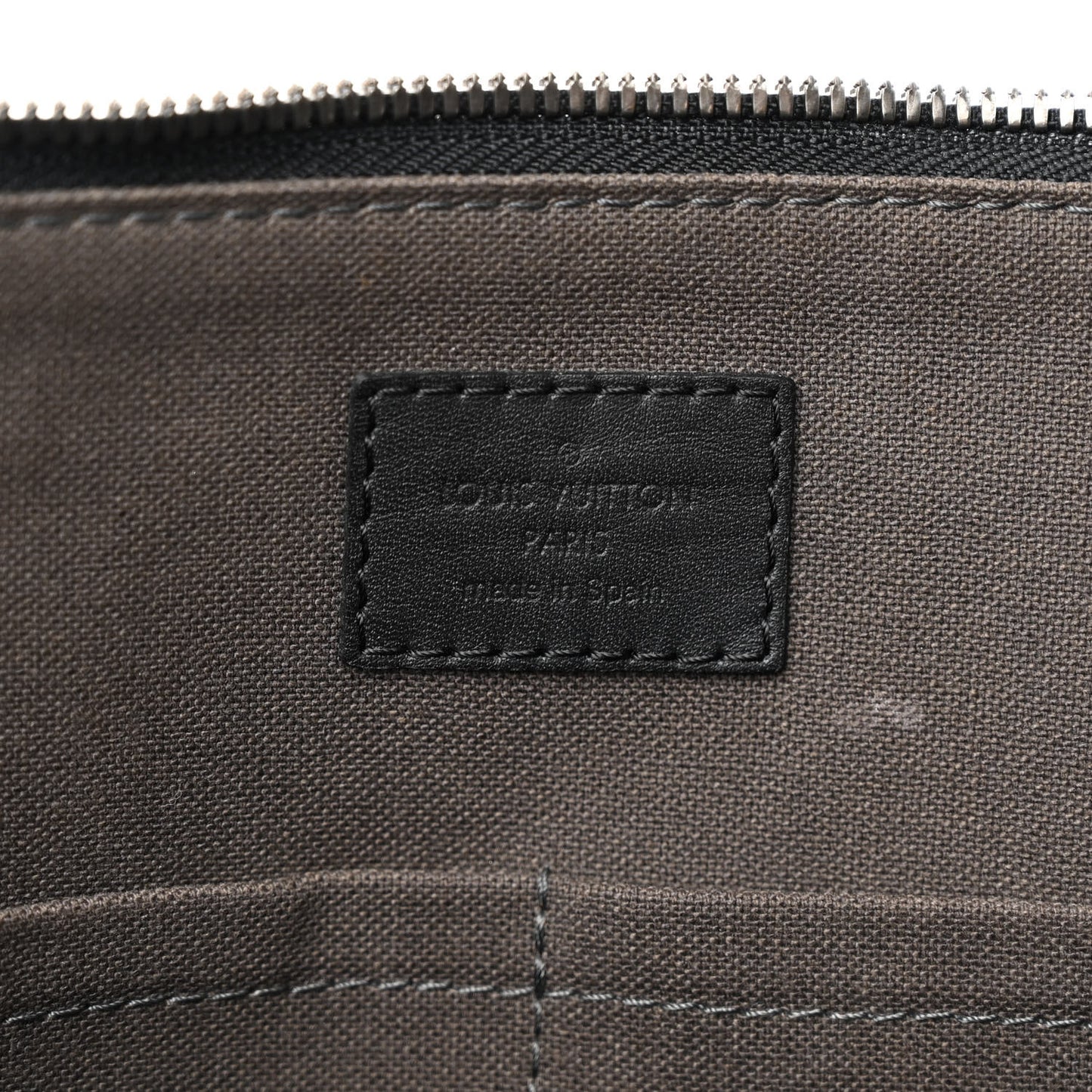 Damier Infini Porte-Documents Jour Onyx