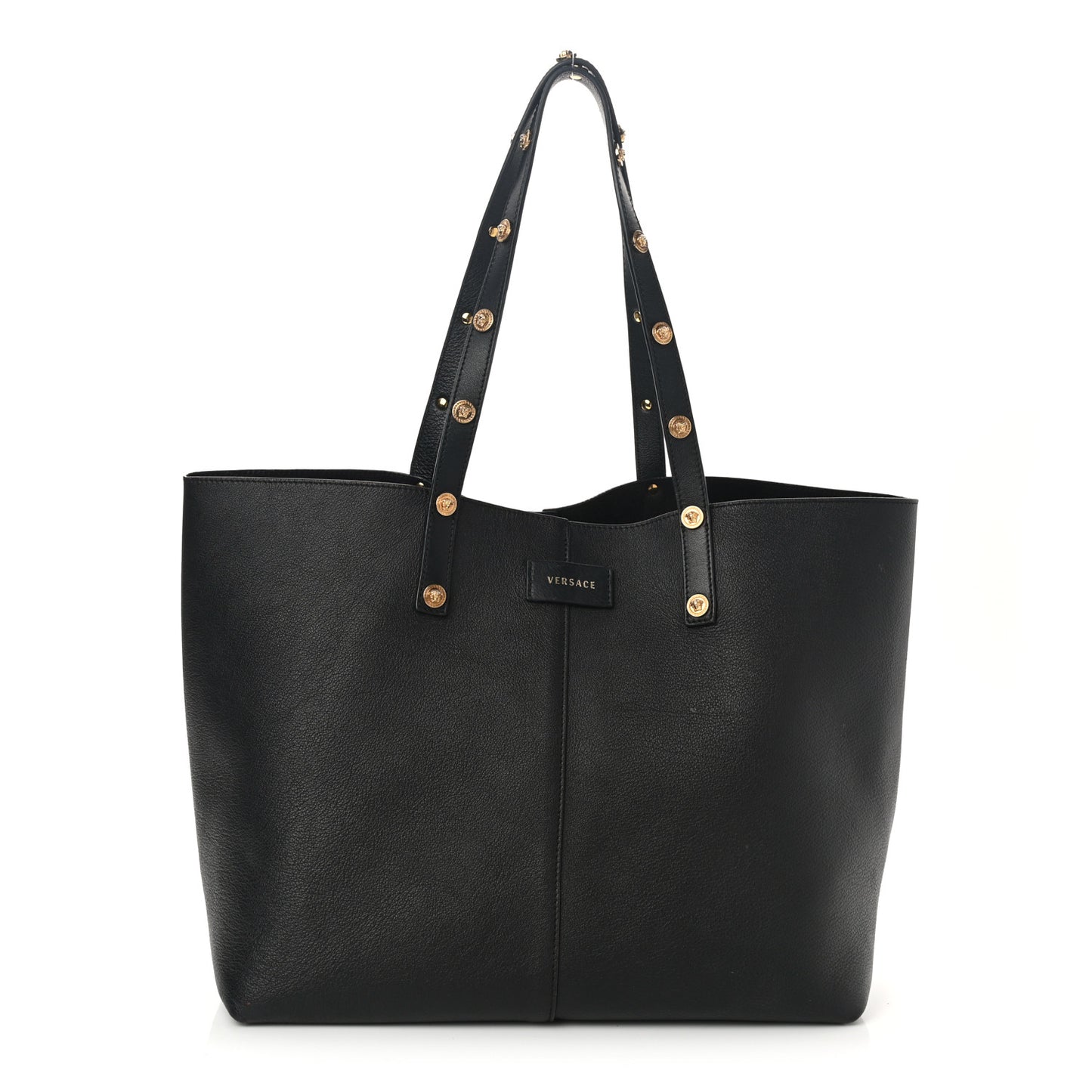 Calfskin Palazzo Tote Black