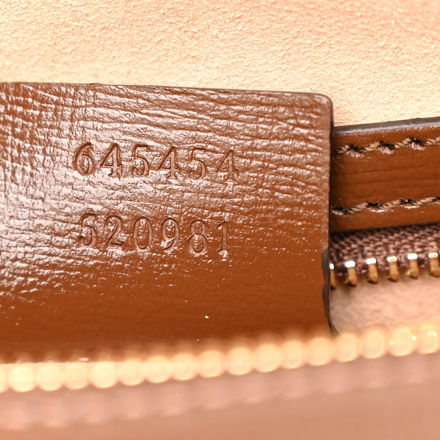 GG Supreme Monogram Small Horsebit 1955 Shoulder Bag Beige Brown Sugar