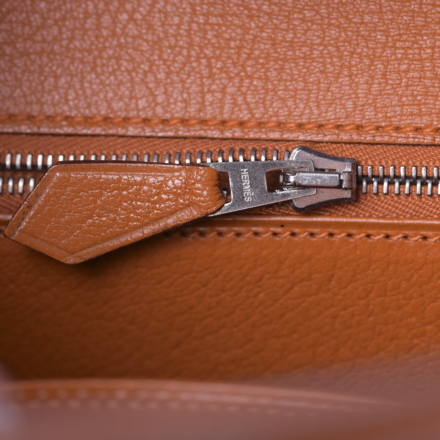 Chevre Birkin 30 Potiron