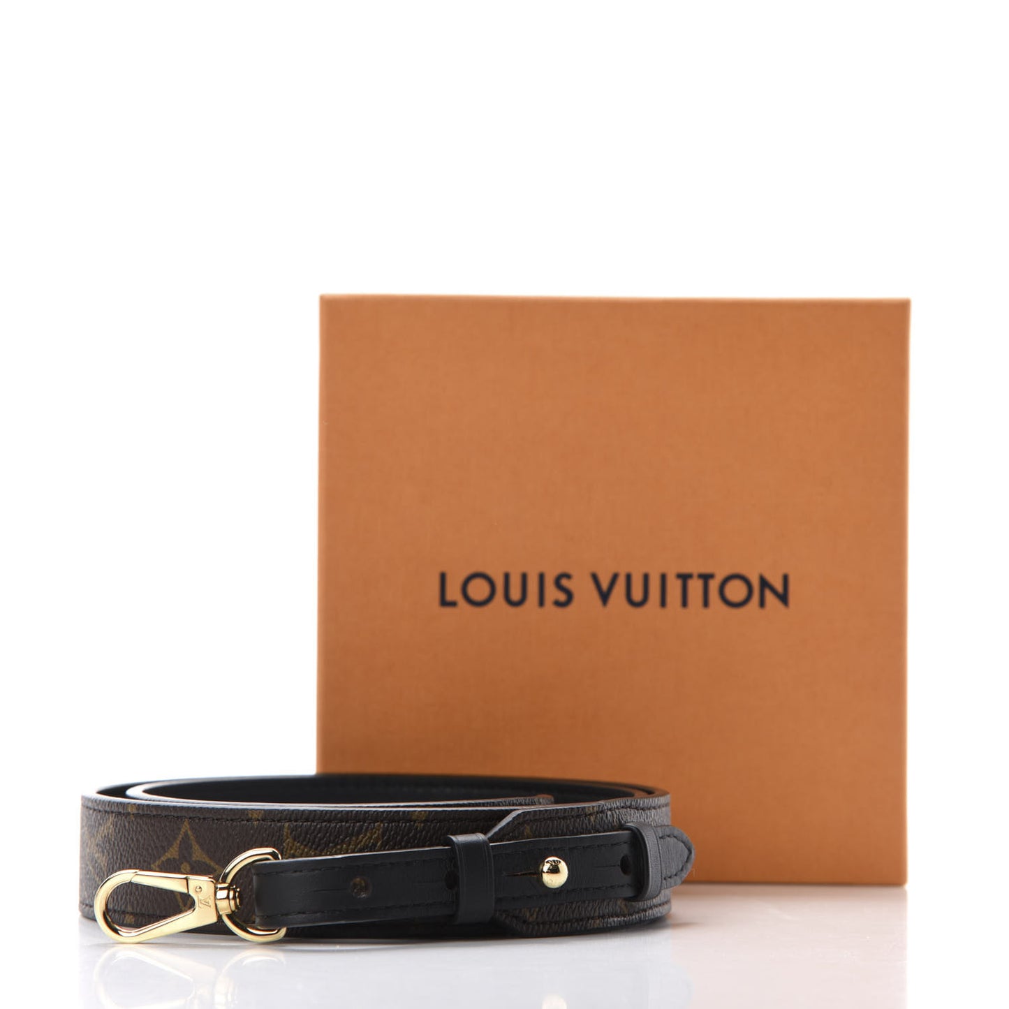 Monogram Bandouliere Shoulder Strap XL Black