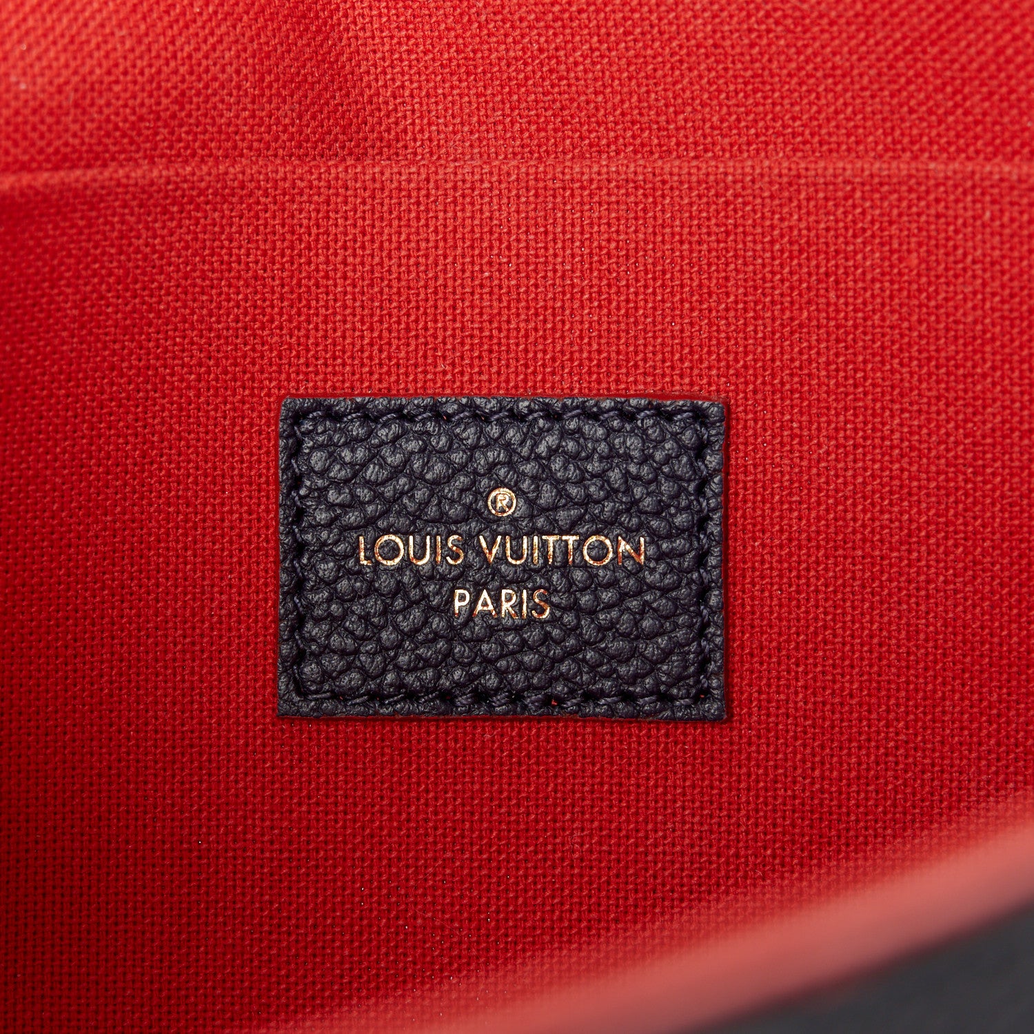Louis Vuitton Empreinte Pochette Felicie Chain Wallet Marine Rouge 6 of 10
