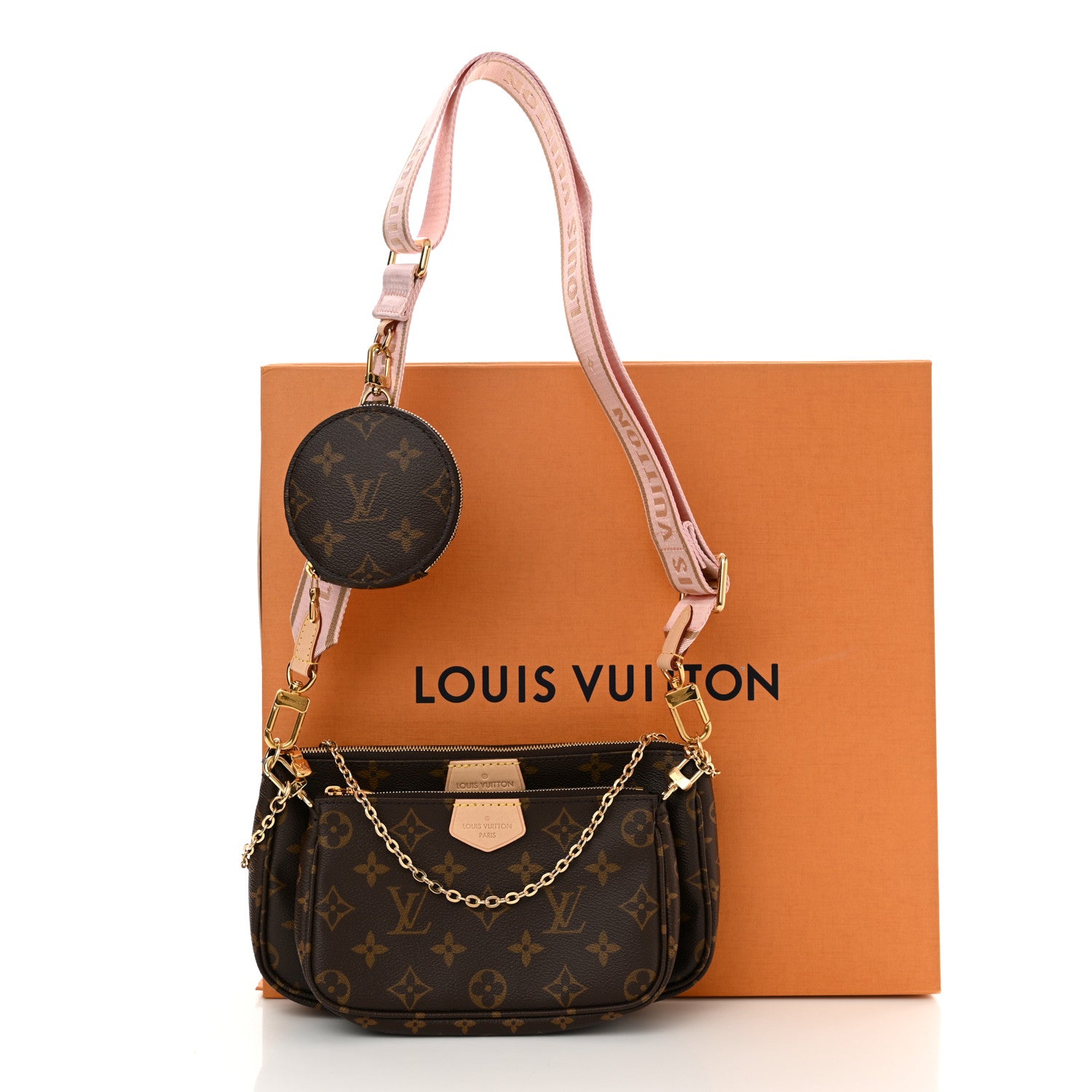 Louis Vuitton Monogram Multi Pochette Accessories Rose Clair 11 of 11