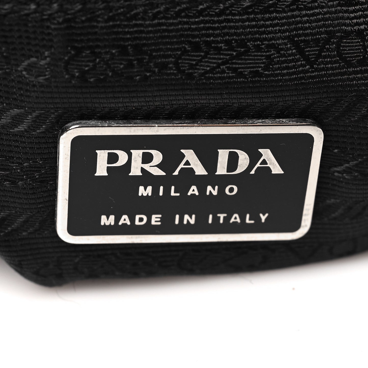 Nylon Vela Messenger Bag Black