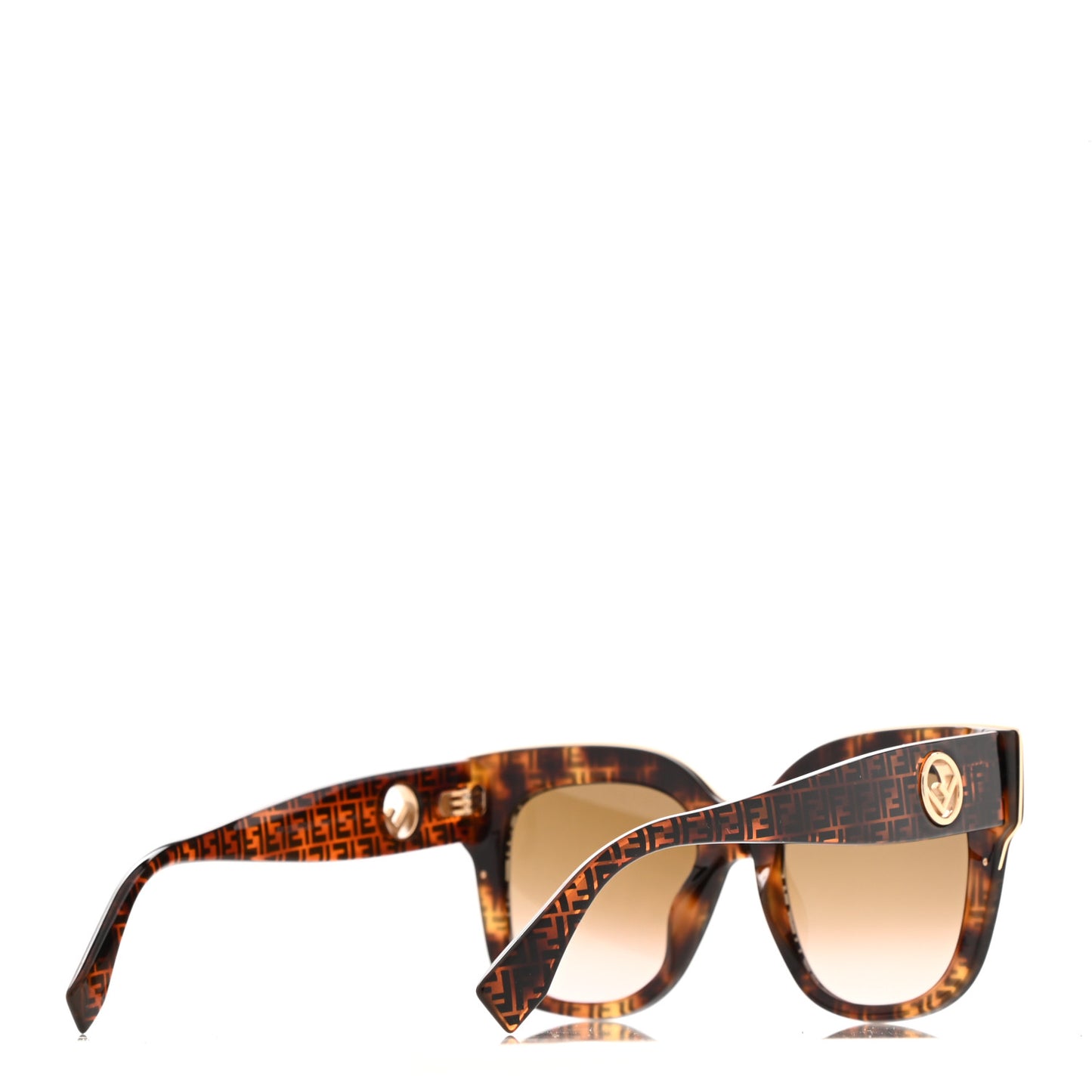 Acetate F is Fendi FF Sunglasses 0359/S Tortoise Camouflage