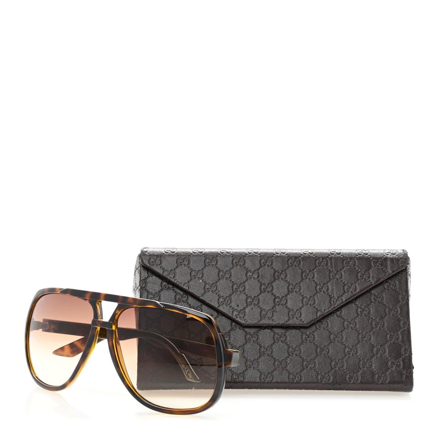 Acetate Aviator Sunglasses GG 1622/S Tortoise