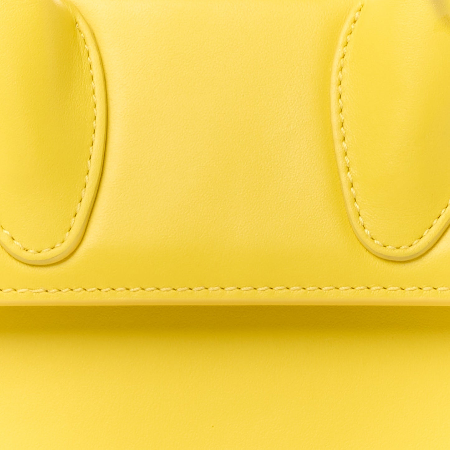 Smooth Calfskin Le Chiquito Noeud Yellow
