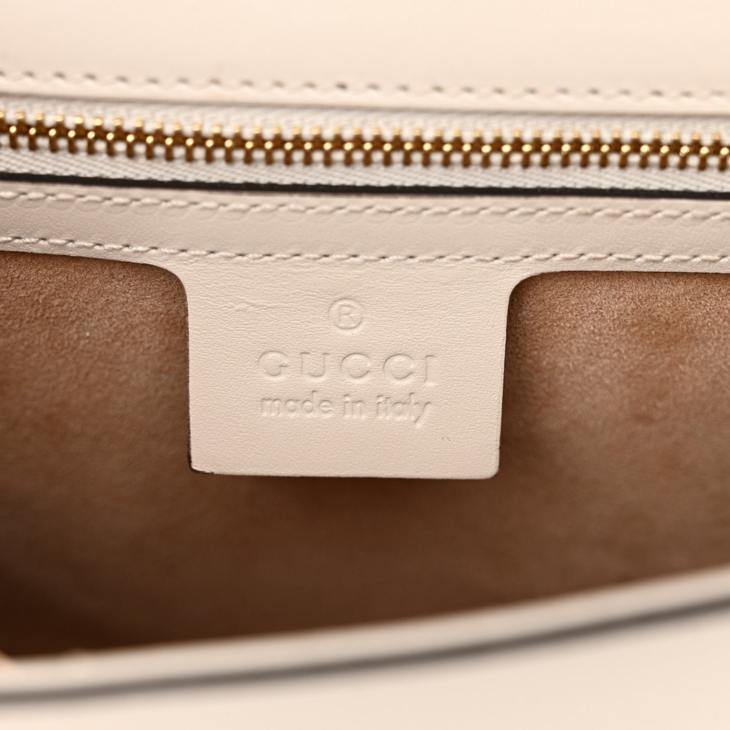 Calfskin Sylvie Belt Bag Off White