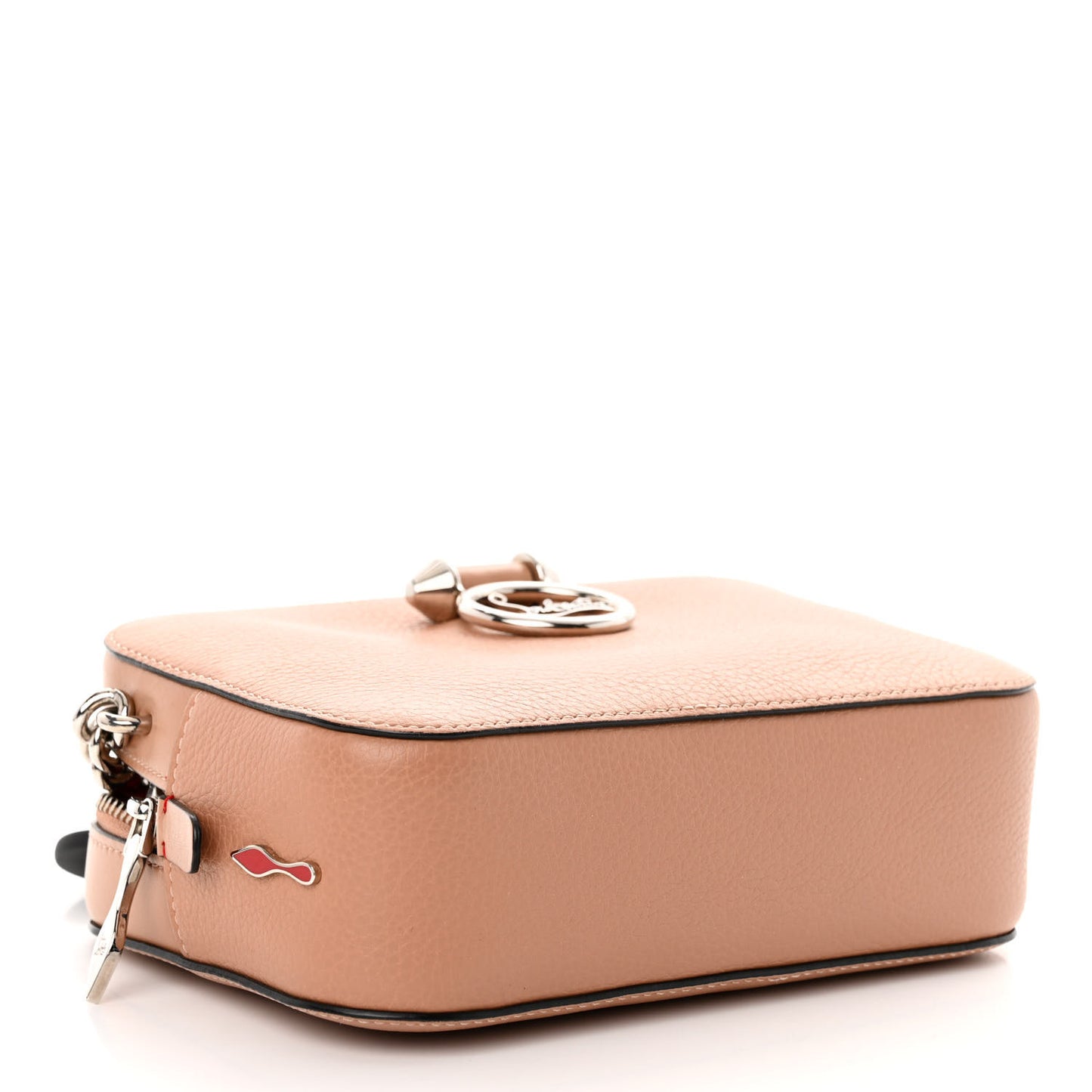 Calfskin Mini Rubylou Crossbody Nude