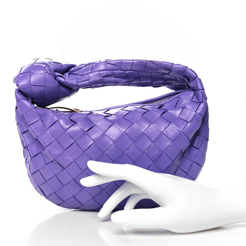 Nappa Intrecciato Mini Jodie Lavender