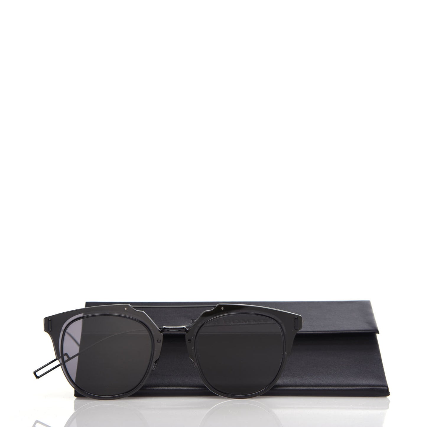 Mirrored So Real Sunglasses Matte Black