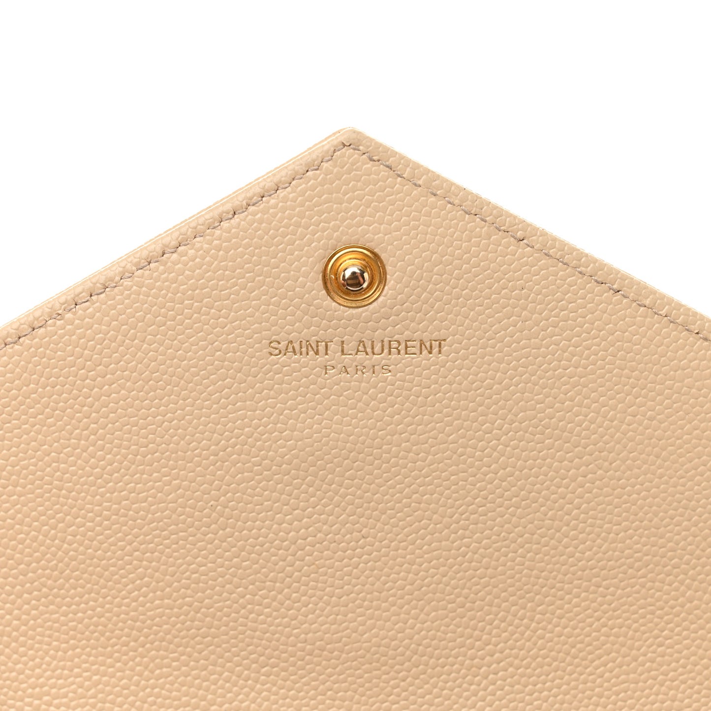 Grain De Poudre Matelasse Chevron Monogram Chain Wallet Nude Powder