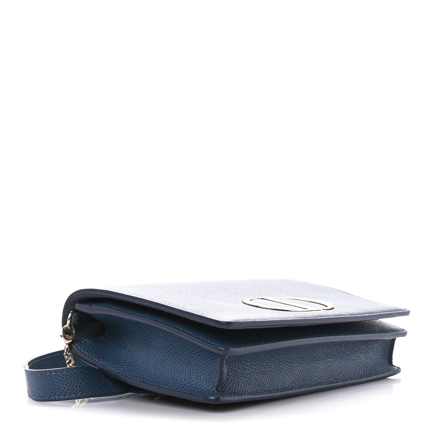 Christian Dior Calfskin 30 Montaigne 2 in 1 Pouch Dark Blue 4 of 10