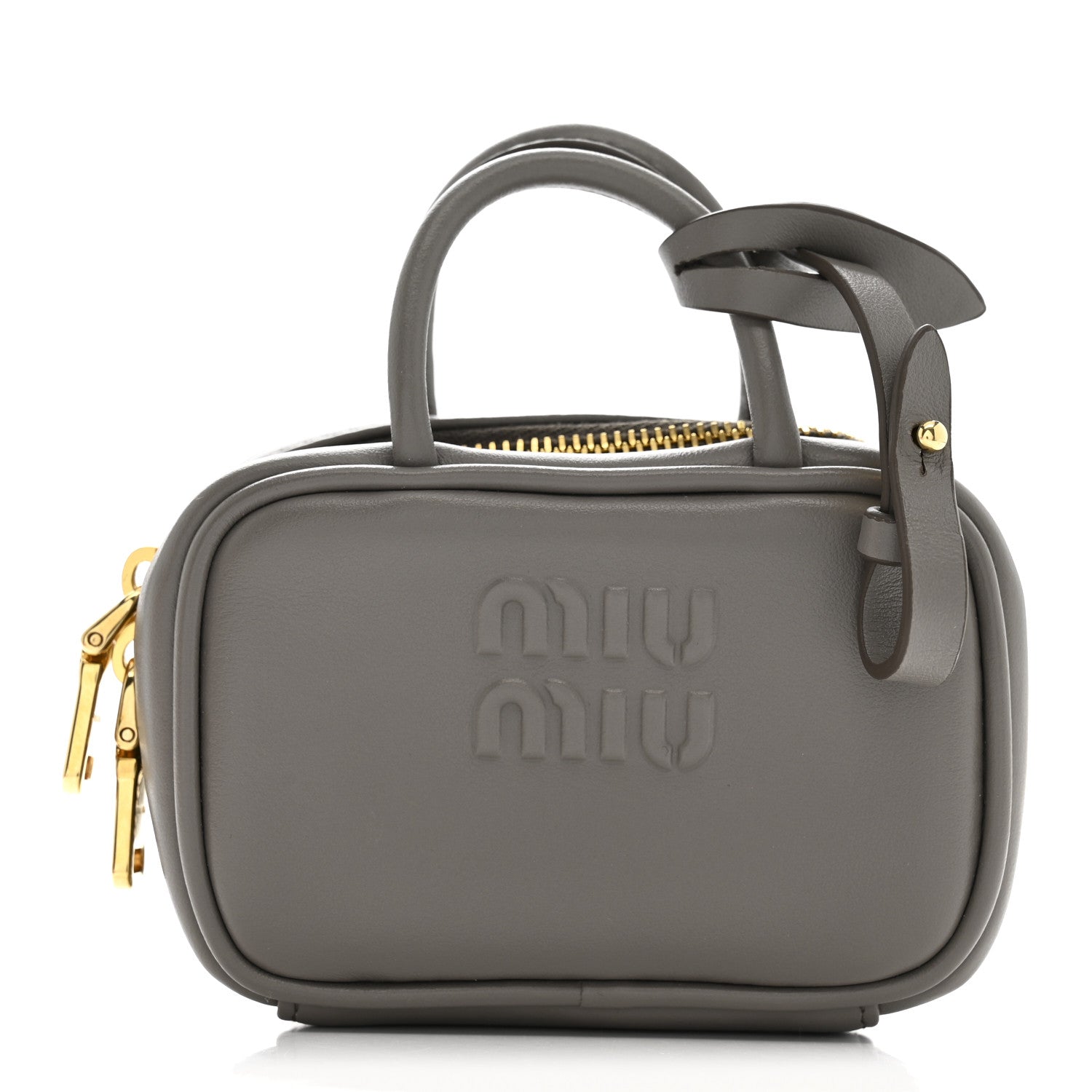Miu Miu Calfskin Beau Micro Bag Argilla 1768031 – FASHIONPHILE