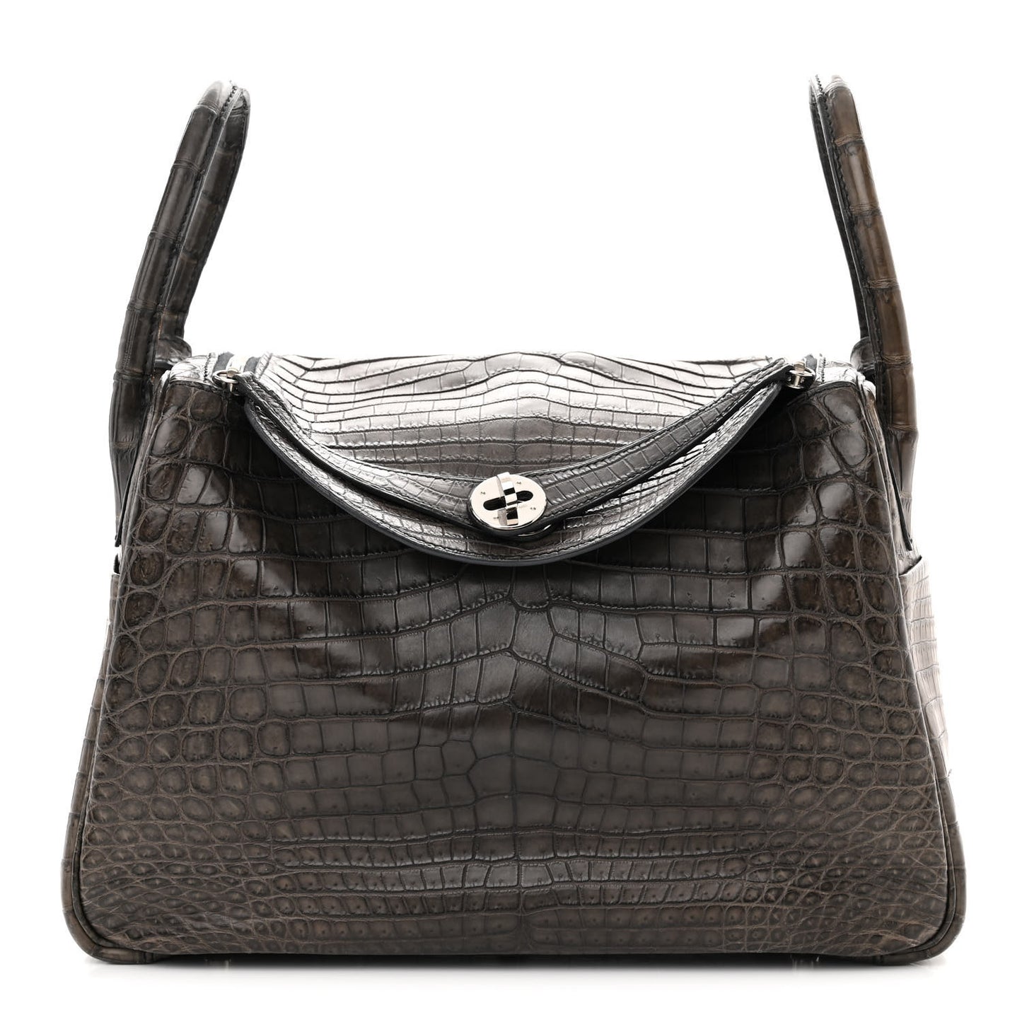 Matte Niloticus Crocodile Lindy 30 Gris Elephant