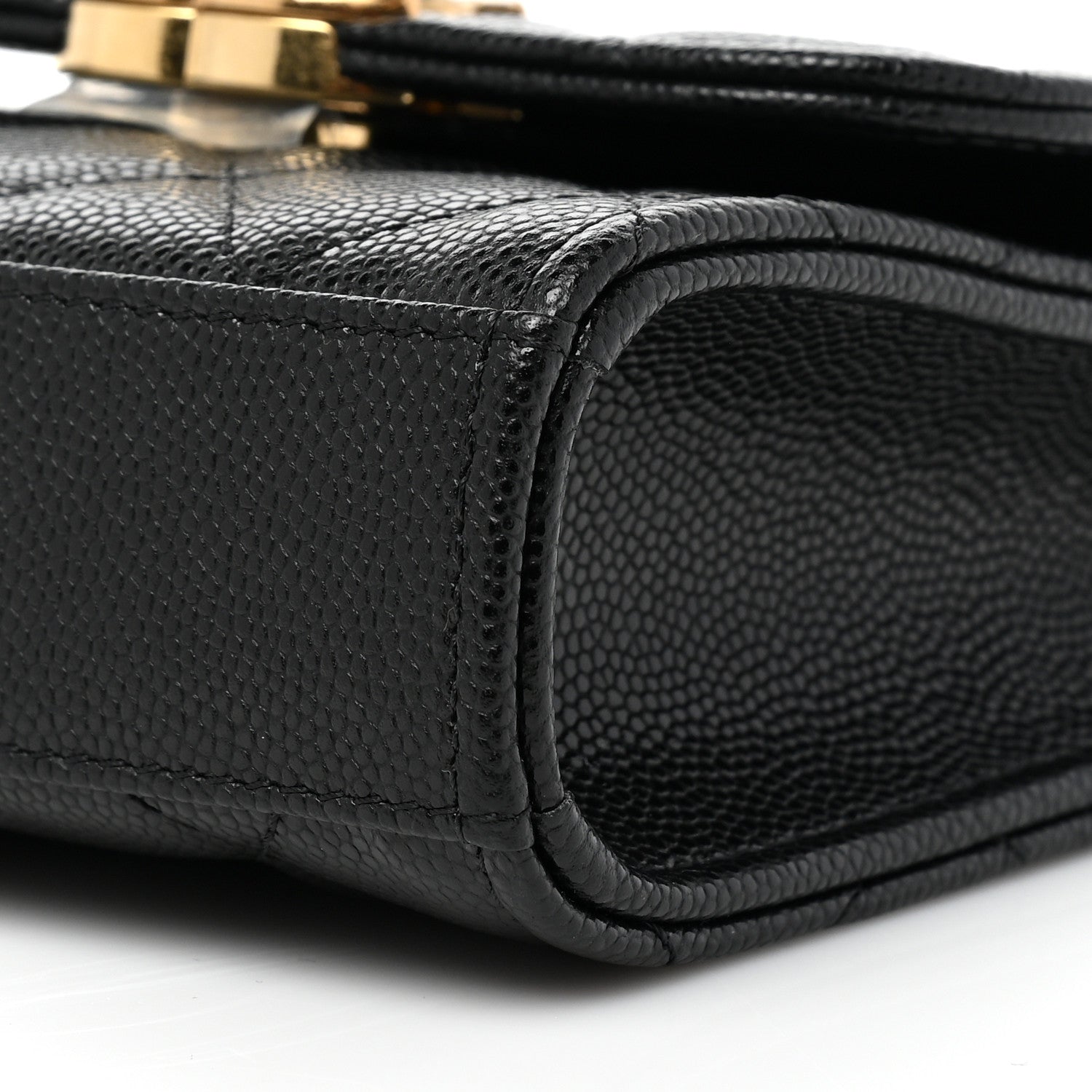 Chanel Caviar Quilted Coco First Clutch With Chain Black 8 of 8