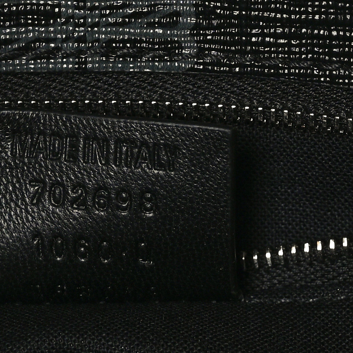 Coated Canvas BB Monogram Medium Signature East West Shopper Bag Black Grey
