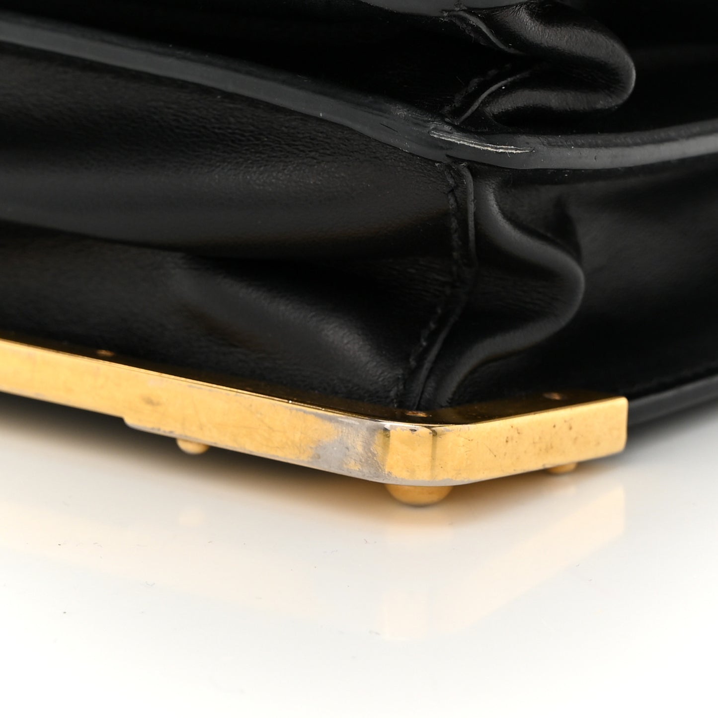 City Calf Saffiano Cahier Bag Black