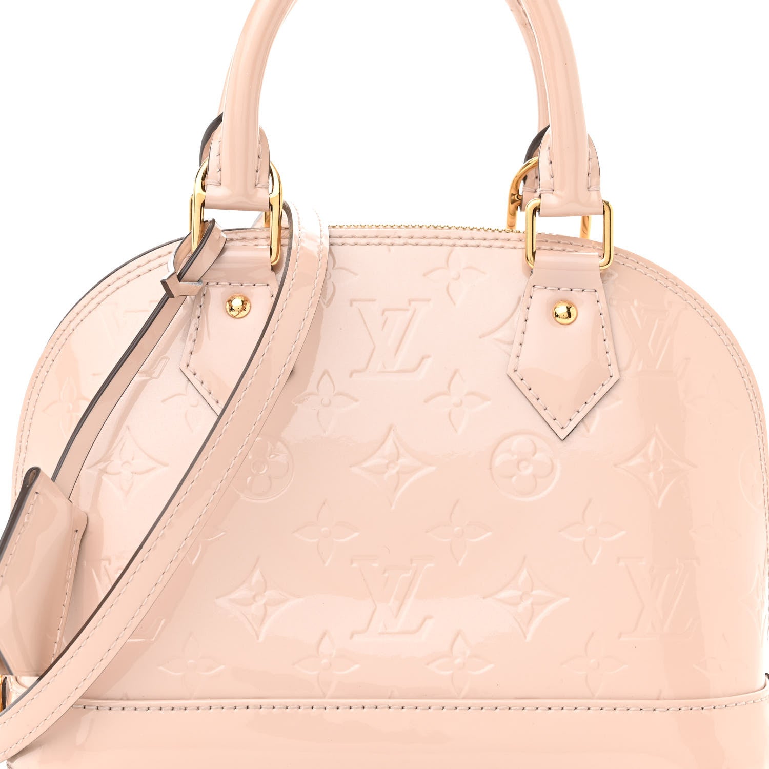 Louis Vuitton Vernis Alma BB Rose Angelique 8 of 12