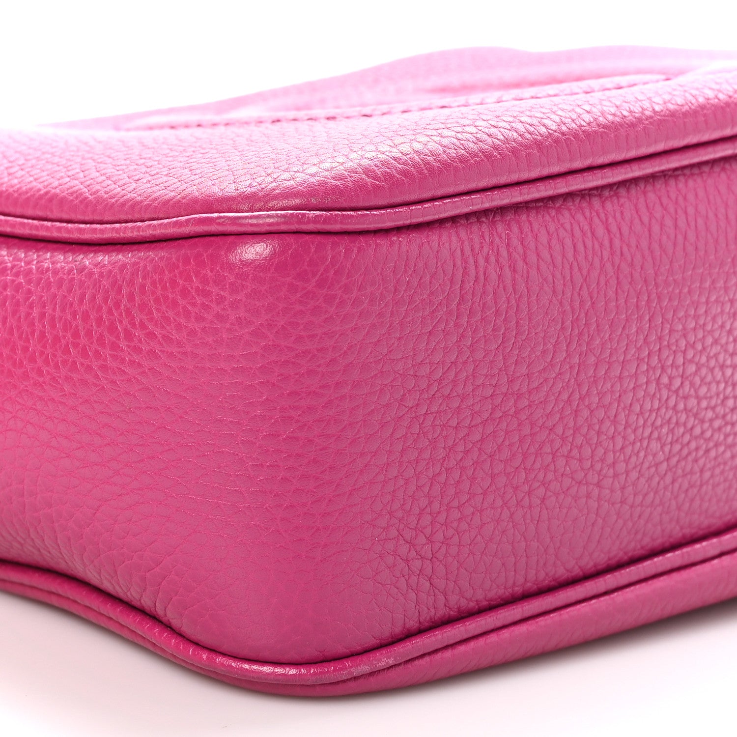 Gucci Cellarius Calfskin Small Soho Disco Bag Bright Bouganville 9 of 11