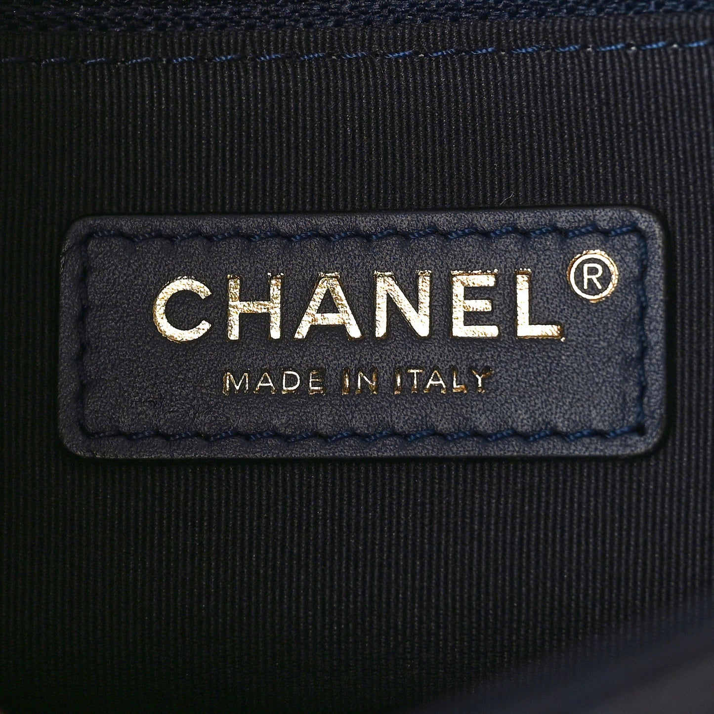 Caviar Quilted Mini CC You Flap Navy