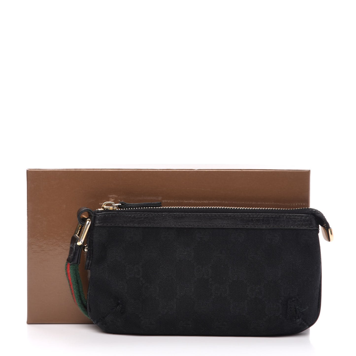 Monogram Jolicoeur Wristlet Black
