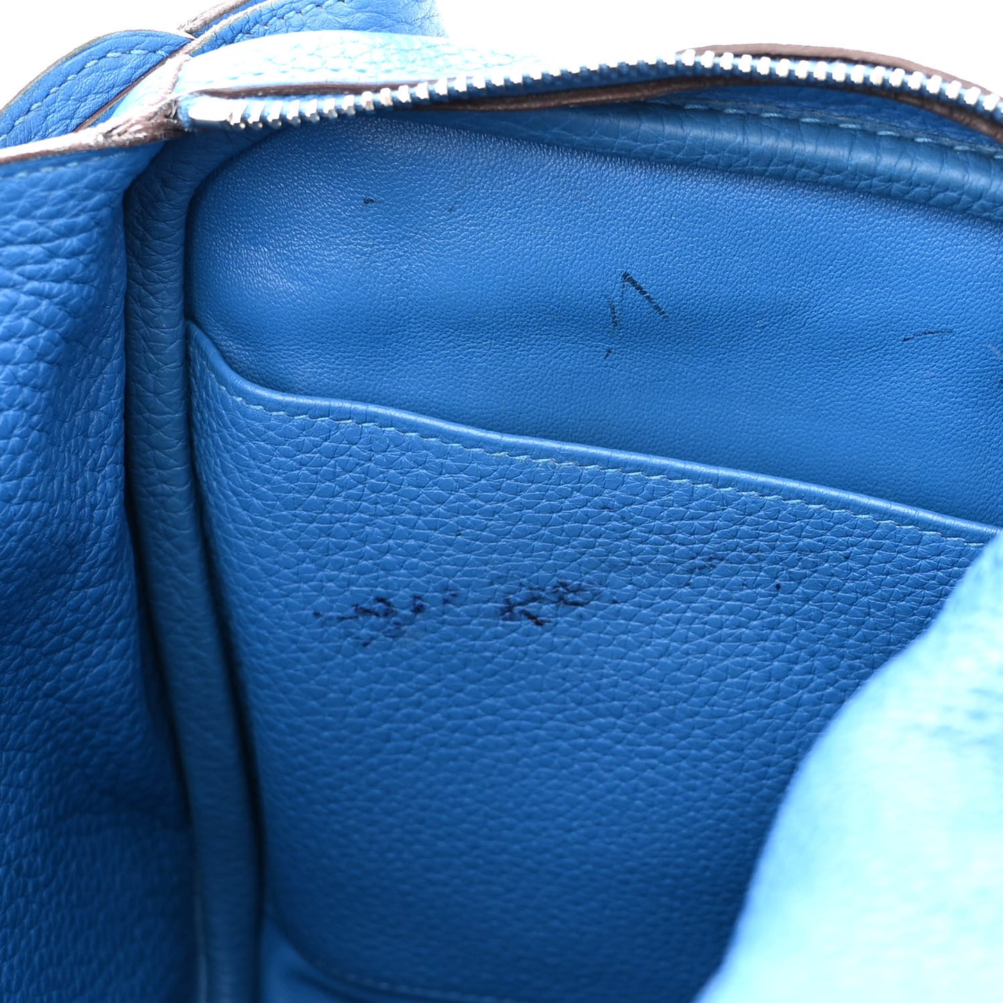 Taurillon Clemence Lindy 30 Bleu Hydra